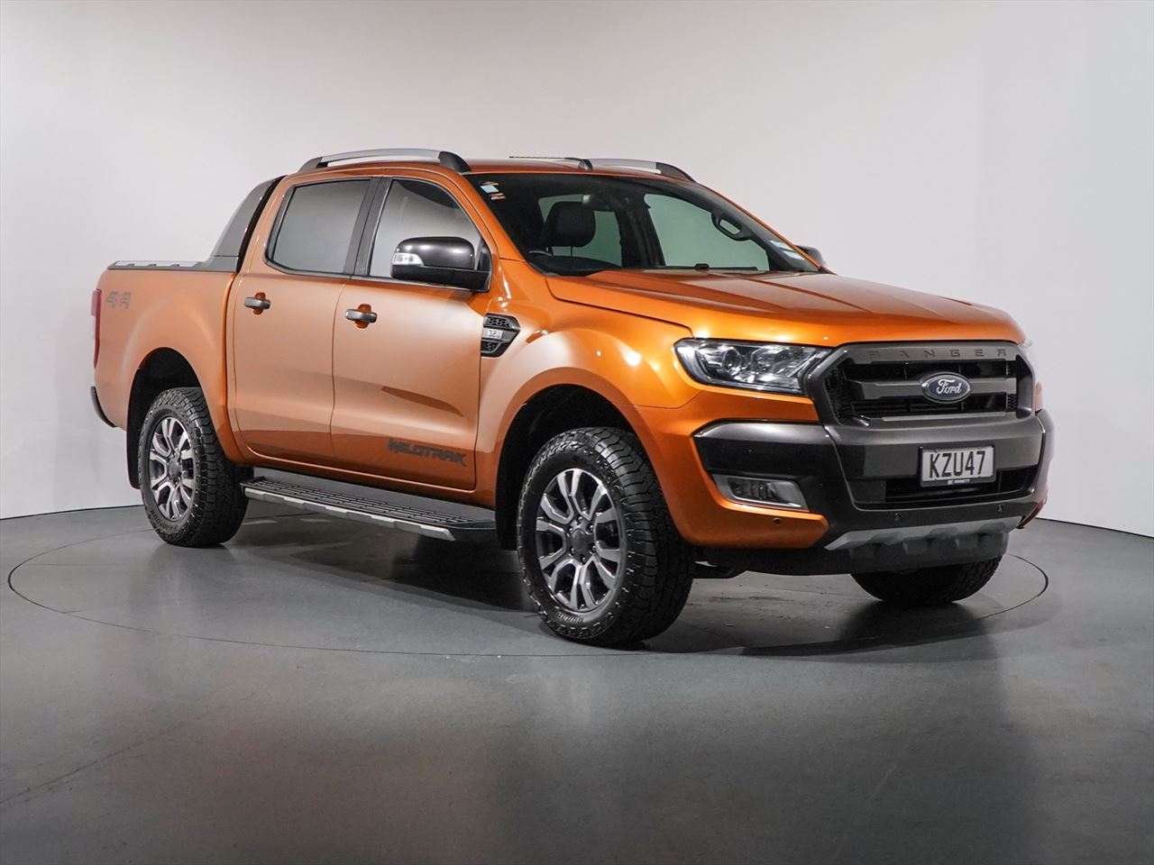 2017 orange Ford Ranger