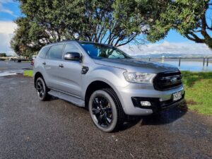 2017 silver Ford Everest