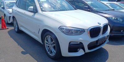 2017 white BMW X3