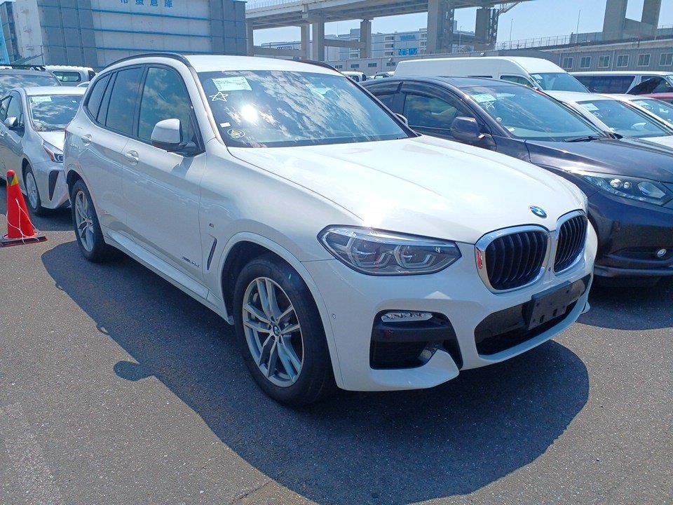 2017 white BMW X3