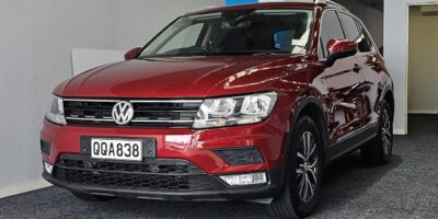 2017 red Volkswagen Tiguan