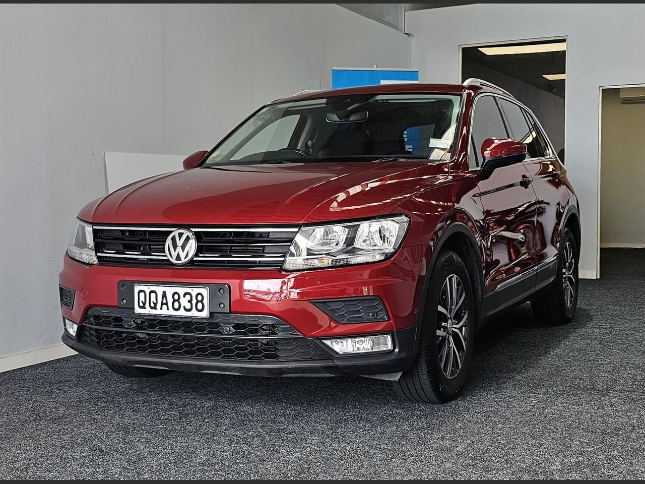 2017 red Volkswagen Tiguan