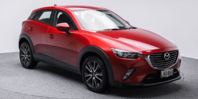 2017 red Mazda CX-3