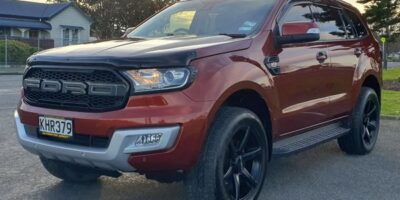 2017 Red Ford Everest