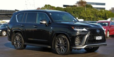 2017 Black Lexus LX 500d F-Sport