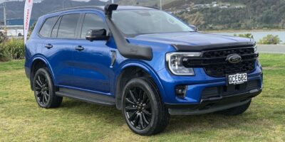 2019 Blue Ford Everest Sport