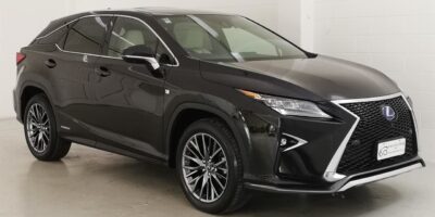 2017 Black Lexus RX450h