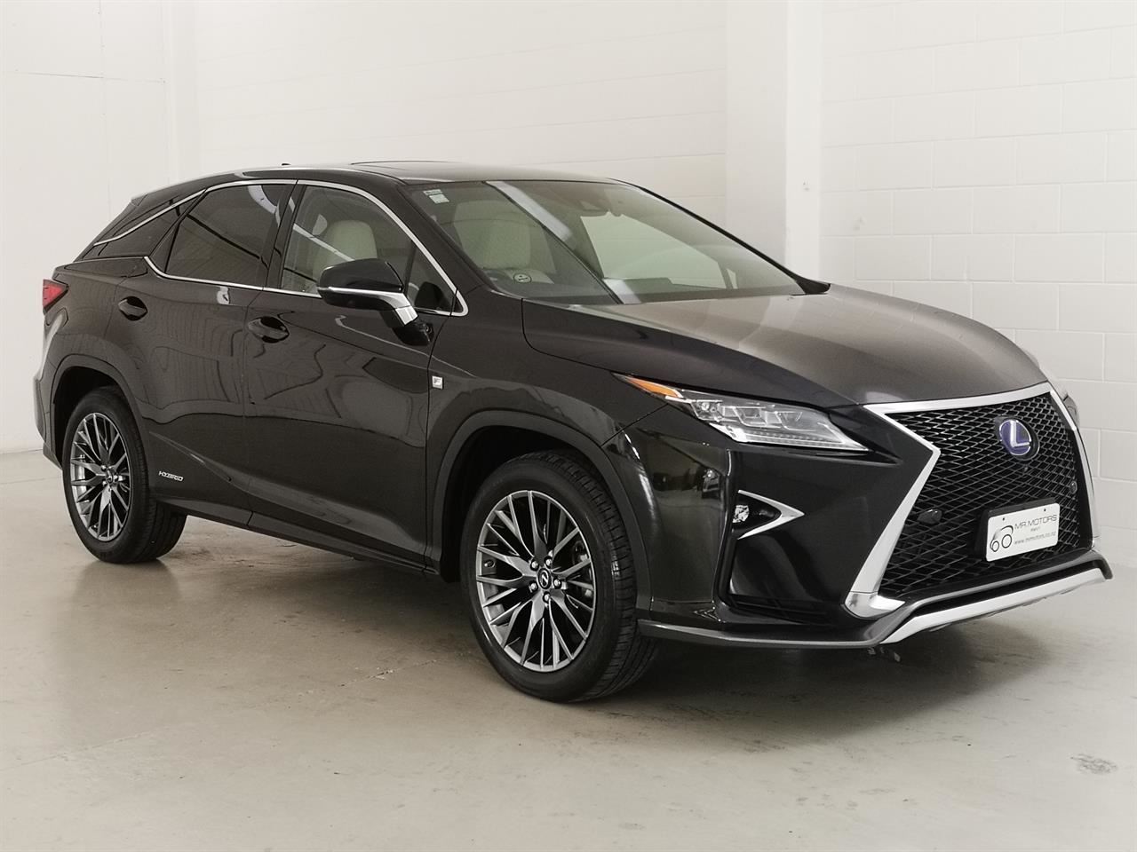 2017 Black Lexus RX450h