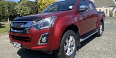 2018 Red Isuzu D-Max LS_T DC