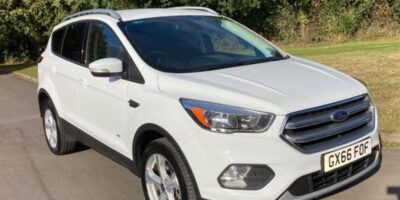 2017 white Ford Escape AWD Sports Turbo