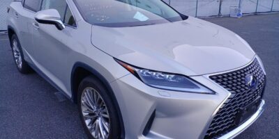 2018 Silver Lexus RX450h Hybrid