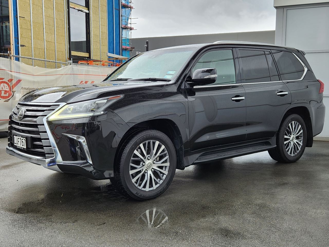 2017 Blue Lexus LX 450D V8