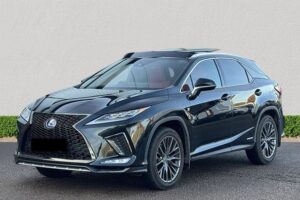 2018 Black Lexus RX 450H F SPORT