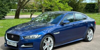 2018 Blue Jaguar XE R-Sport