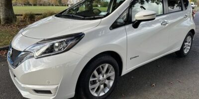 2018 white Nissan Note E-Power