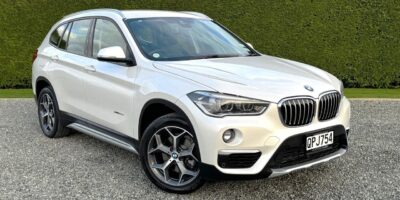 2017 White BMW X1 xDrive 18d