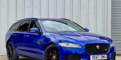 2018 Blue Jaguar XF