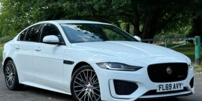 2017 White Jaguar XE D180 R-Dynamic