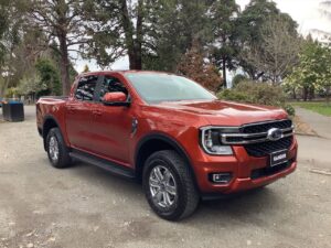 2018 Orange Ford Ranger XLT