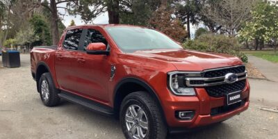 2018 Orange Ford Ranger XLT