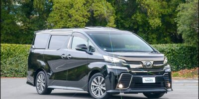 2017 Black Toyota Vellfire