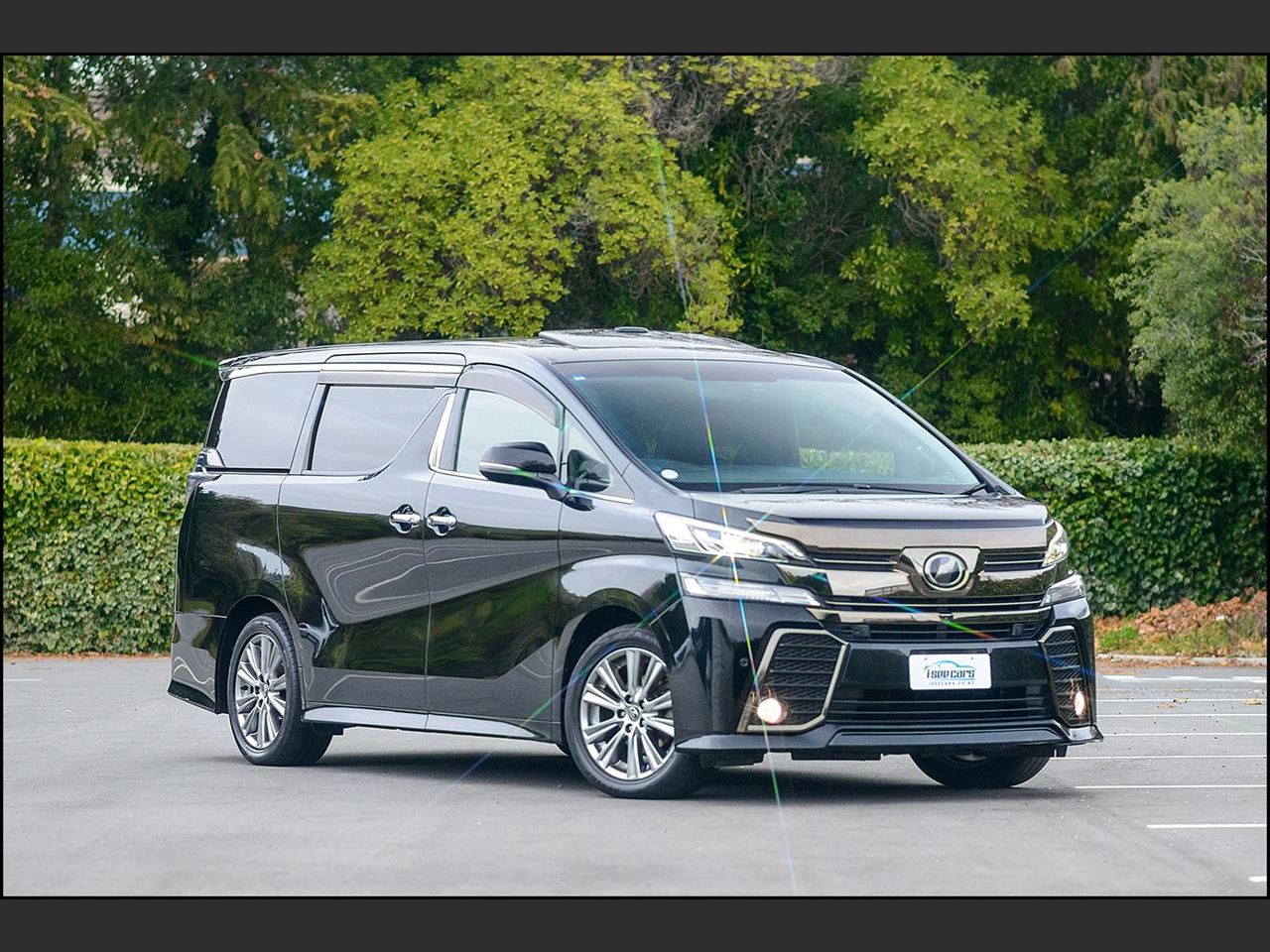 2017 Black Toyota Vellfire