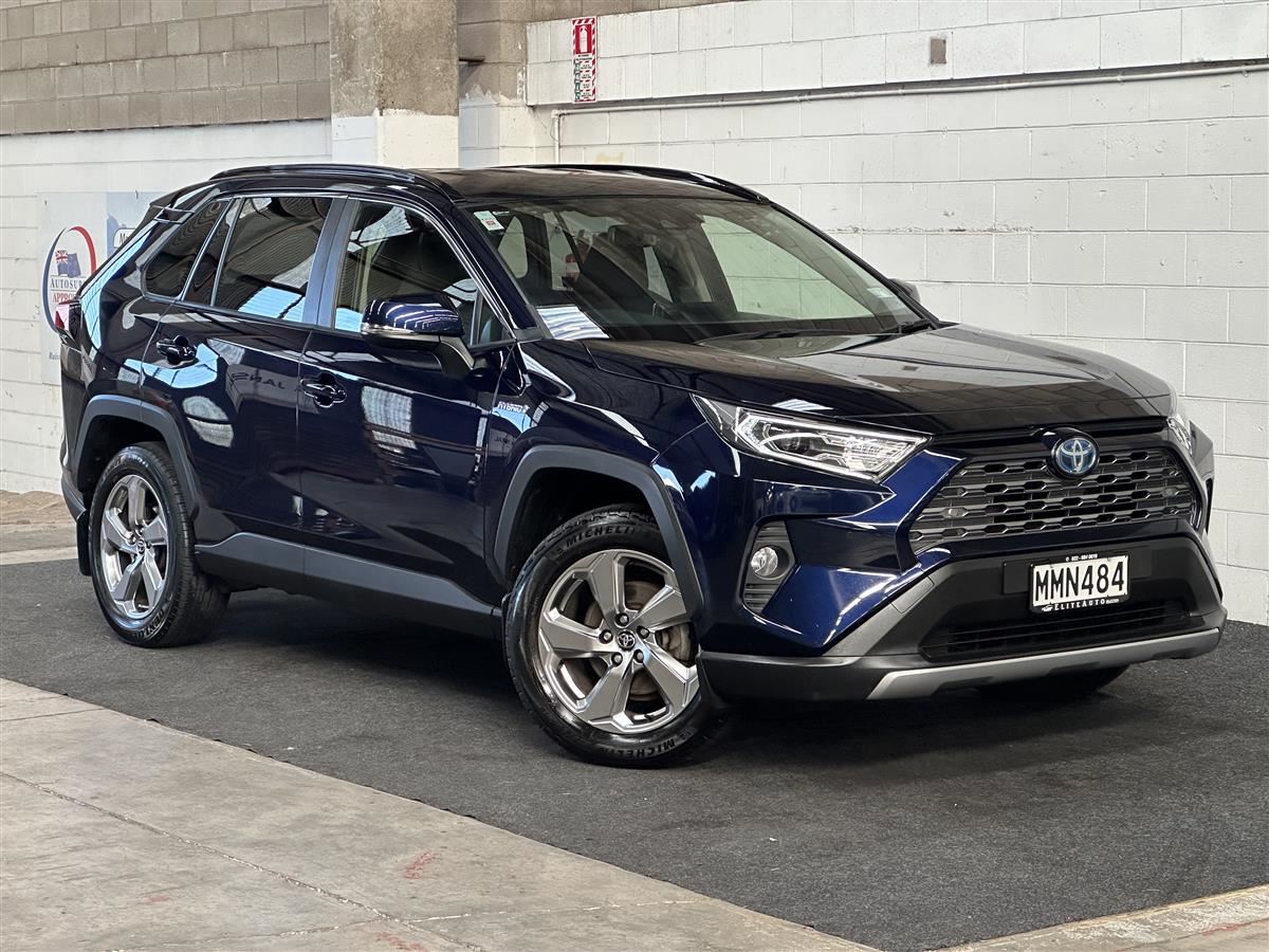 2019 Blue Toyota RAV4 GXL Hybrid