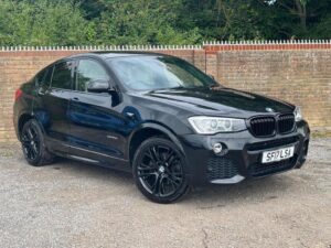 2017 Black BMW X4 20 d M Sport