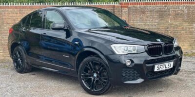 2017 Black BMW X4 20 d M Sport