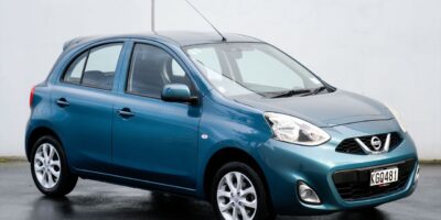 2017 Blue Nissan Micra ST-L