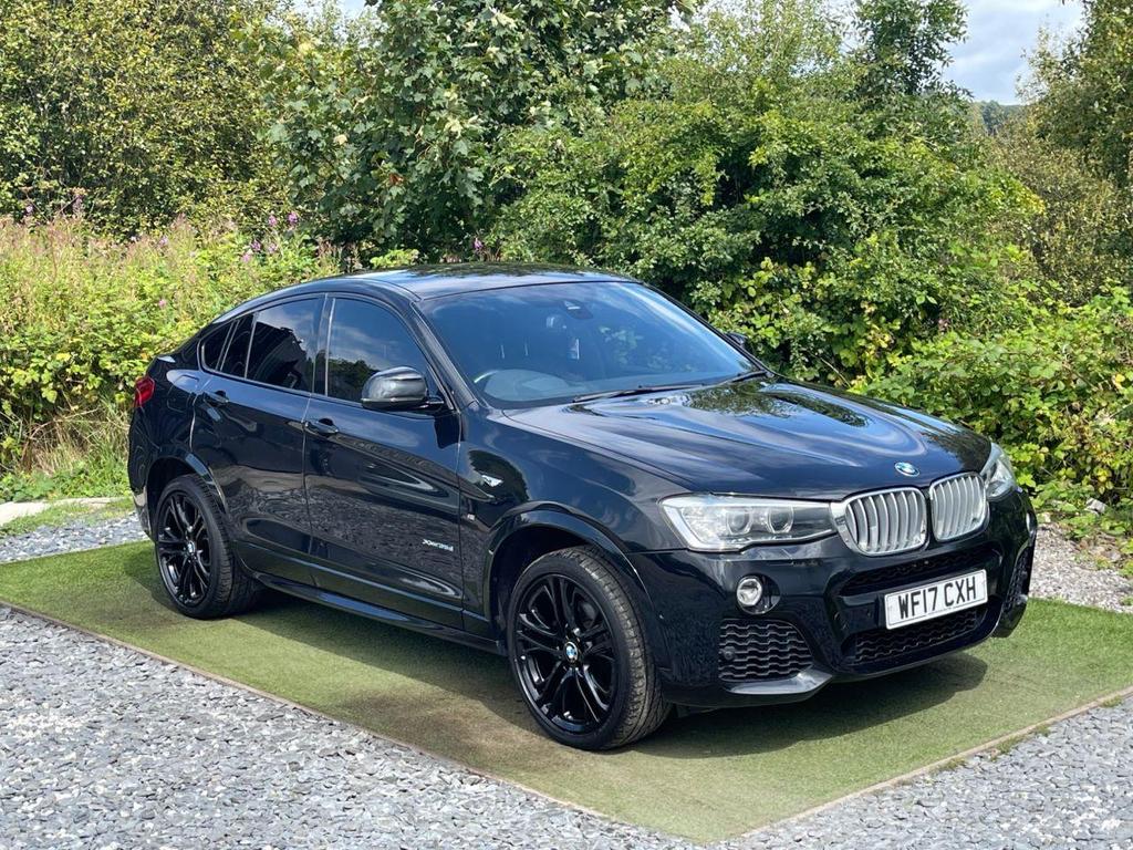 2017 Black BMW X4 XDRIVE 35D M SPORT