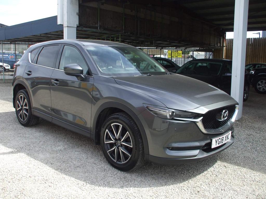 2018 Grey Mazda CX-5 SKYACTIV-D Sport