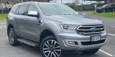 2020 Silver Ford Everest Titanium