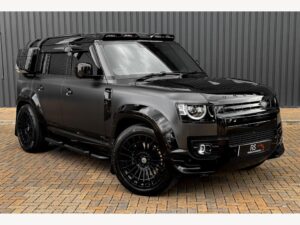 Black 2020 Land Rover Defender 110 P525 V8 Carpathian Edition