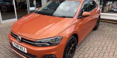 2017 Orange Volkswagen Polo TSI