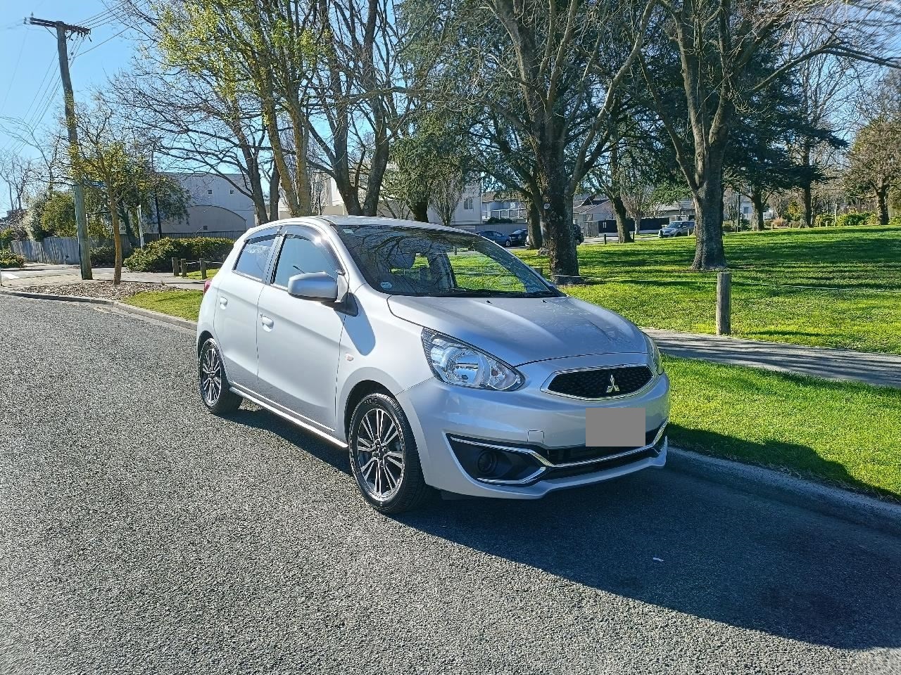 2017 silver Mitsubishi Mirage