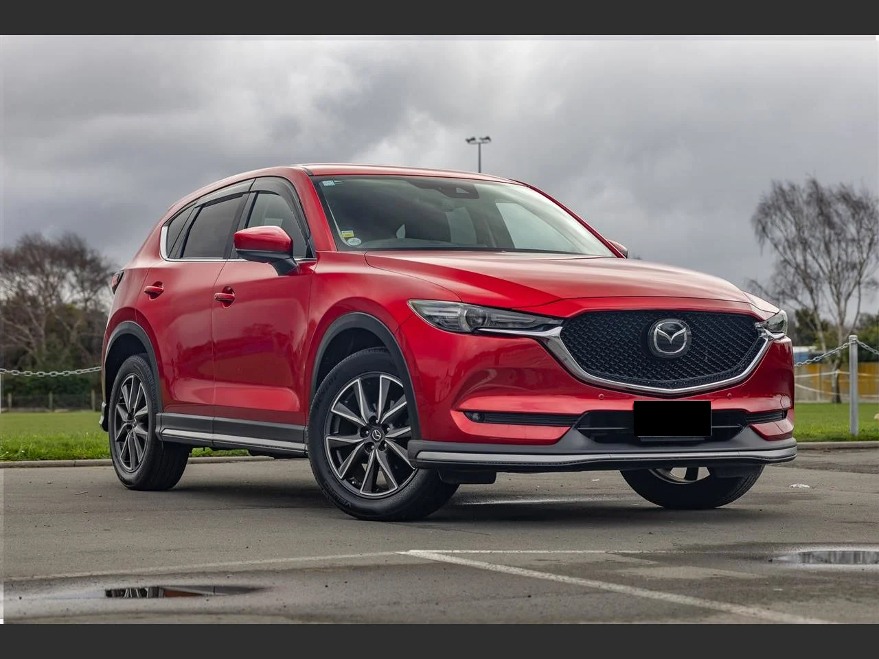 2017 red Mazda CX-5