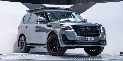 2020 grey Nissan Patrol