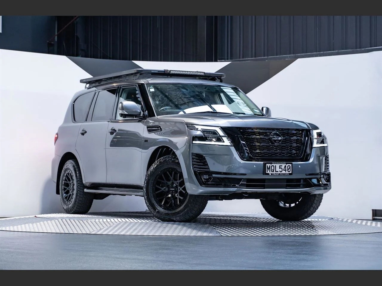 2020 grey Nissan Patrol