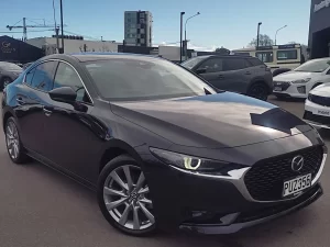 2023 black Mazda 3