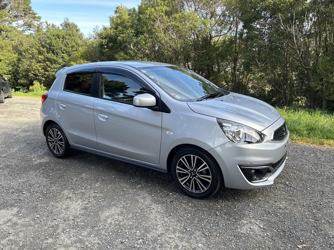 2017 silver Mitsubishi Mirage