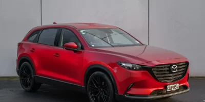 2017 red Mazda CX-9