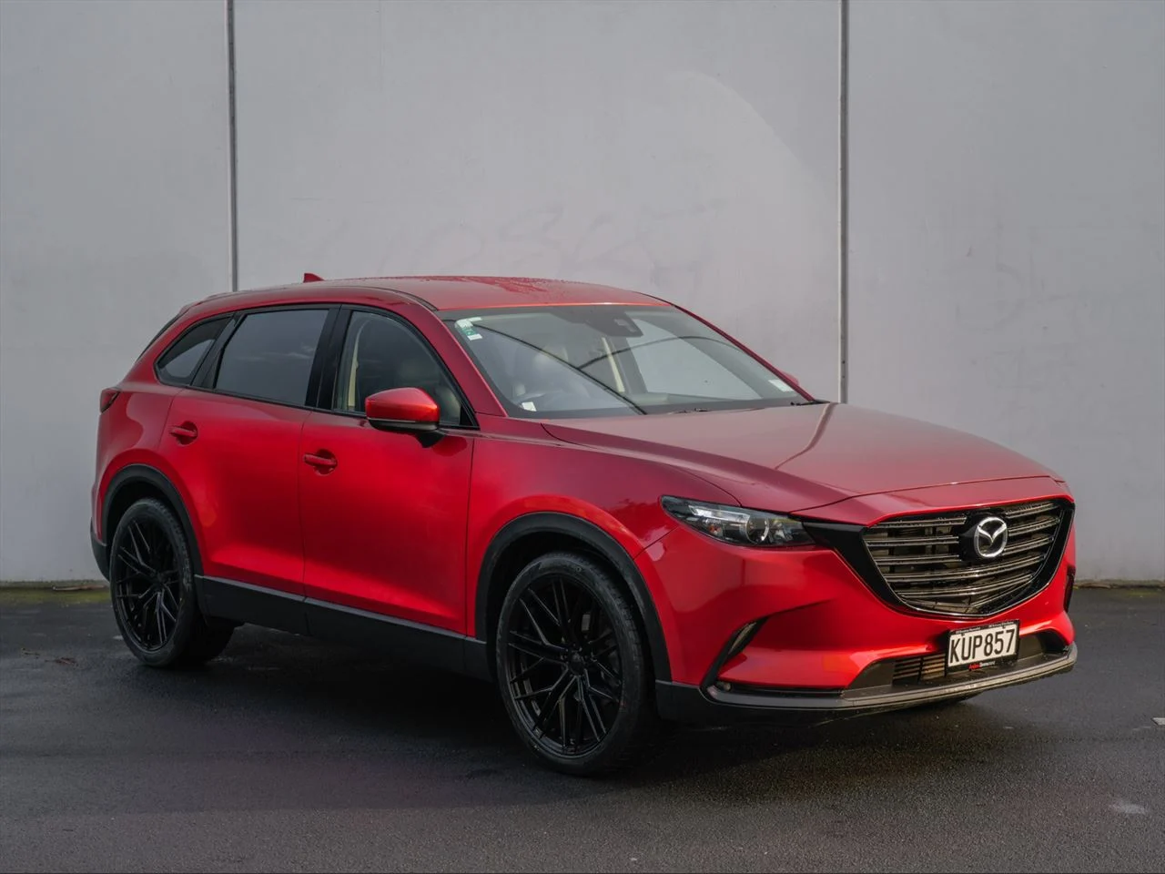 2017 red Mazda CX-9