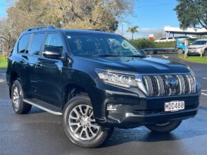 2019 black Toyota Land Cruiser Prado