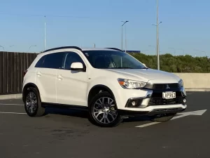 2017 white Mitsubishi ASX