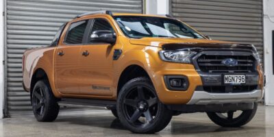 2017 orange Ford Ranger