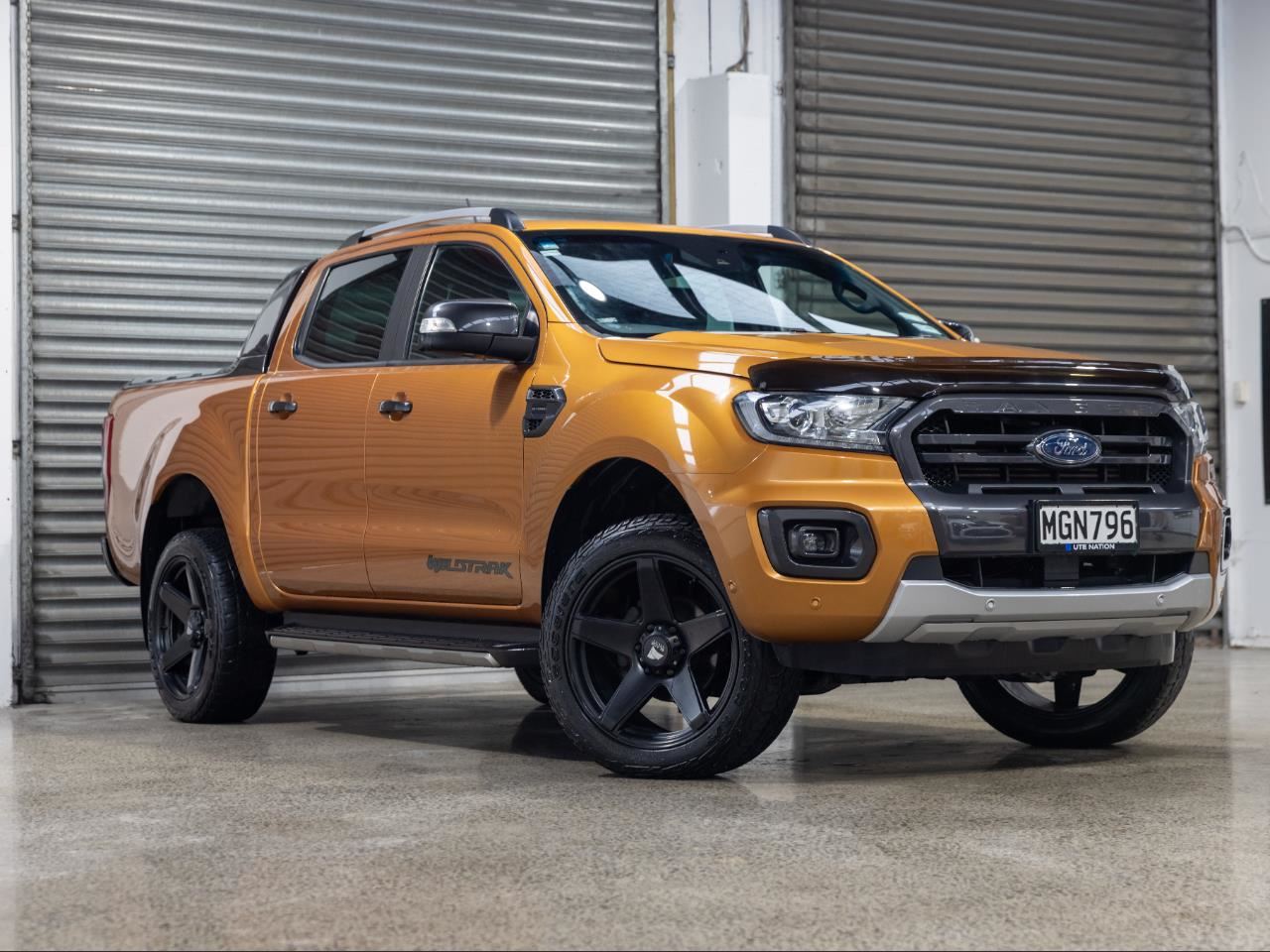 2017 orange Ford Ranger