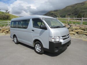 2017 silver Toyota Hiace