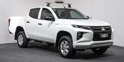 2017 white Mitsubishi Triton