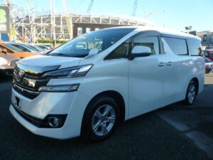 2017 white Toyota Vellfire